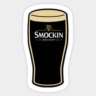 St. Patrick's Day - Smockin Draught Sticker